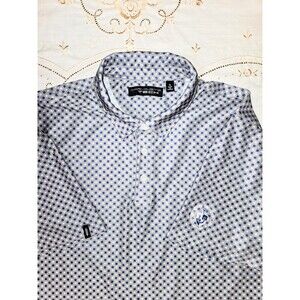 Mens Carnoustie Tech Short Sleeve‎ Polo Embroidered Spotswood Country Club XL